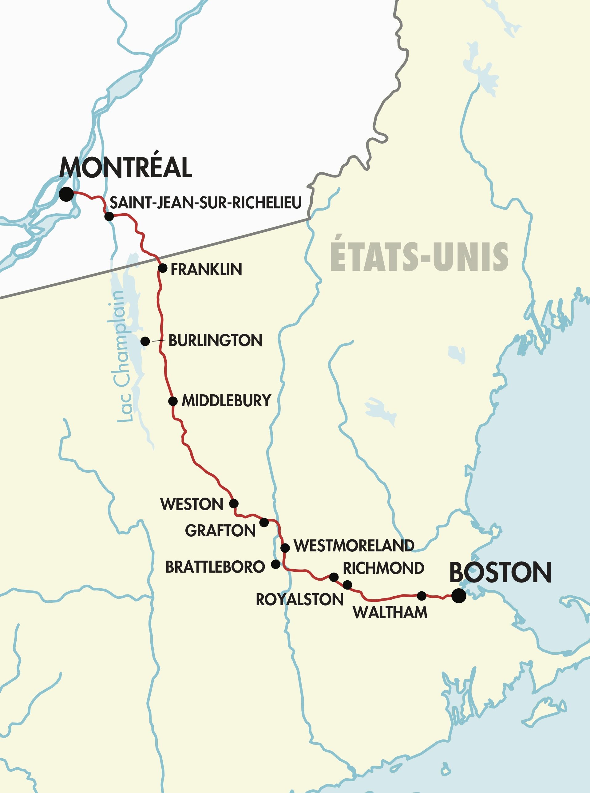 road trip boston montreal