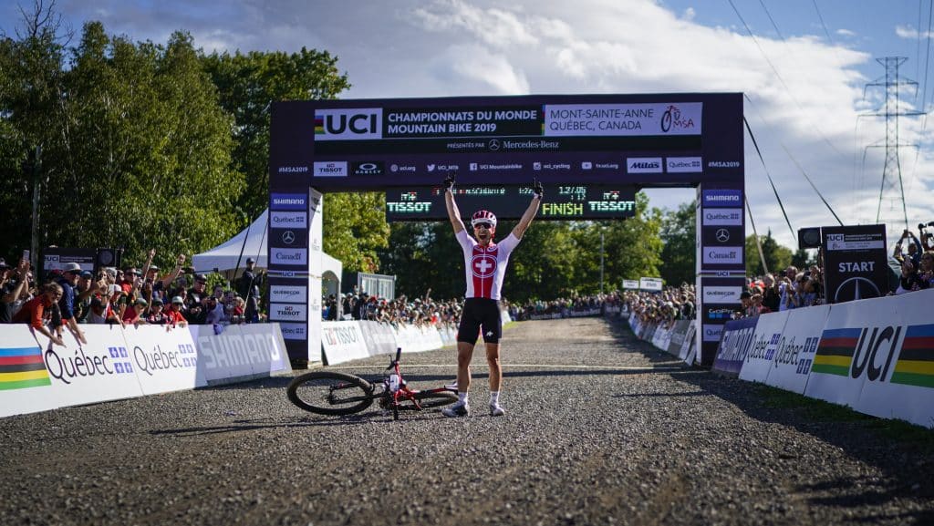 2019 UCI MTB World Championships at Mont-Sainte-Anne, Canada.